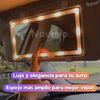 Espejo De Lujo LED Para Carro