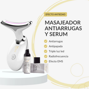 Masajeador Facial Led Lifting Pro + Serum