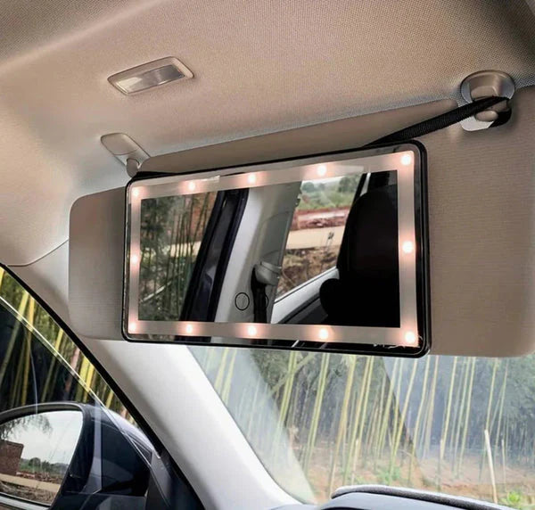 Espejo De Lujo LED Para Carro